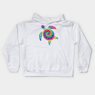 Sea turtle Tie Dye Kids Hoodie